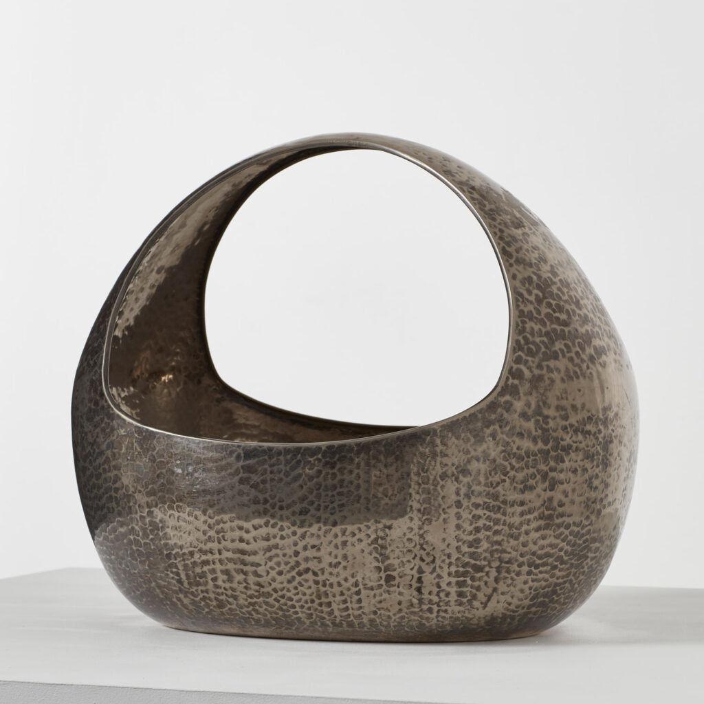 Silver-plated basket