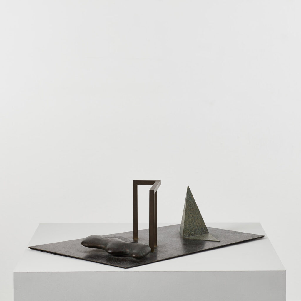 Robert Marsden Composition No. 3 bronze sculpture