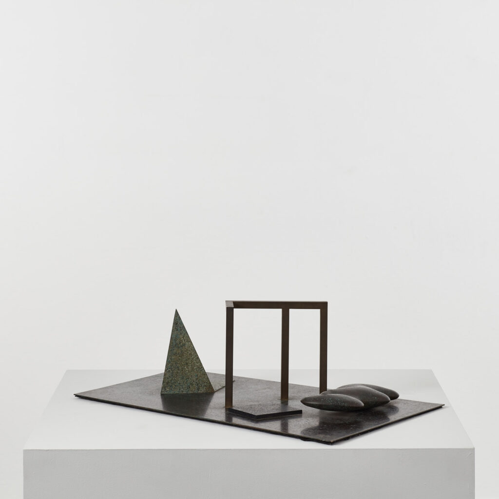 Robert Marsden Composition No. 3 bronze sculpture