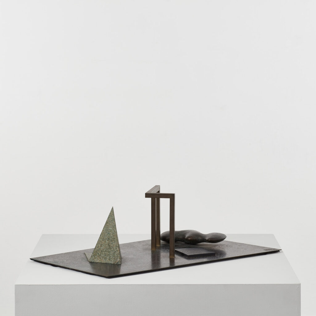 Robert Marsden Composition No. 3 bronze sculpture