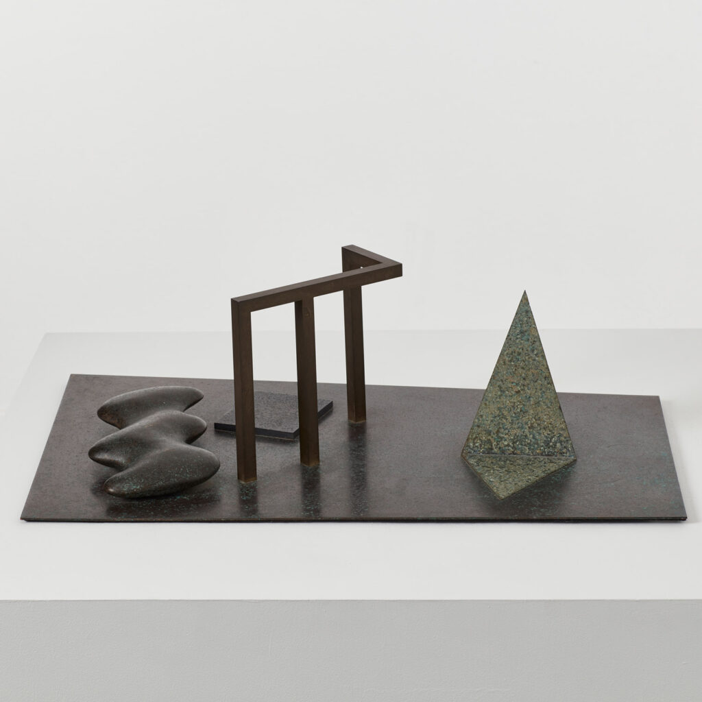 Robert Marsden Composition No. 3 bronze sculpture