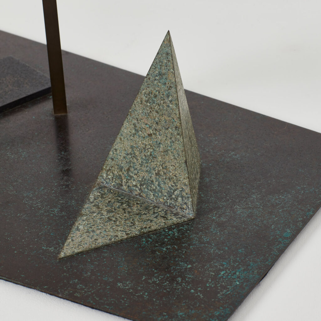 Robert Marsden Composition No. 3 bronze sculpture