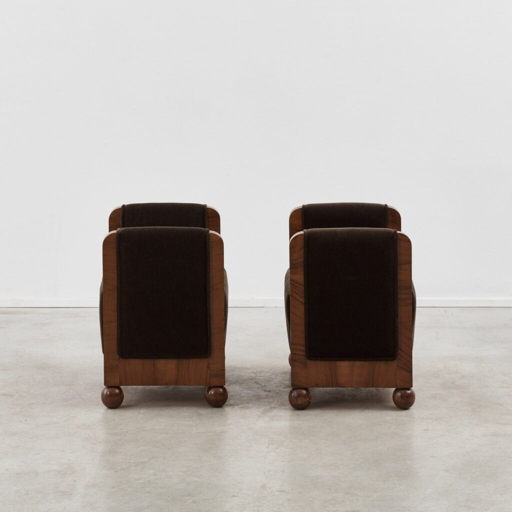 Pair of Art Deco stools