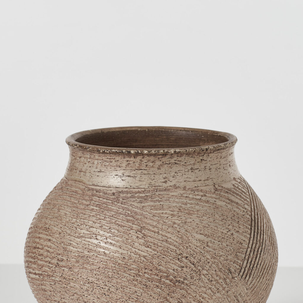 Jason Wason ovoid studio pottery vase