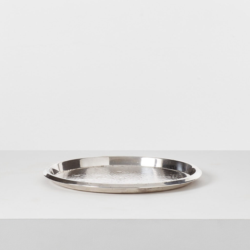 Viennese Secession silver-plated tea set