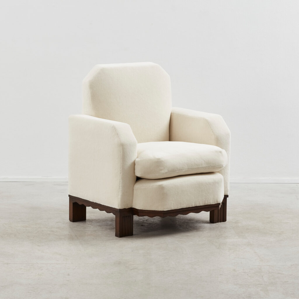 Pair of Art Deco armchairs