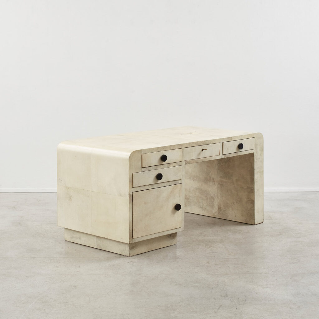 Art Deco parchment desk