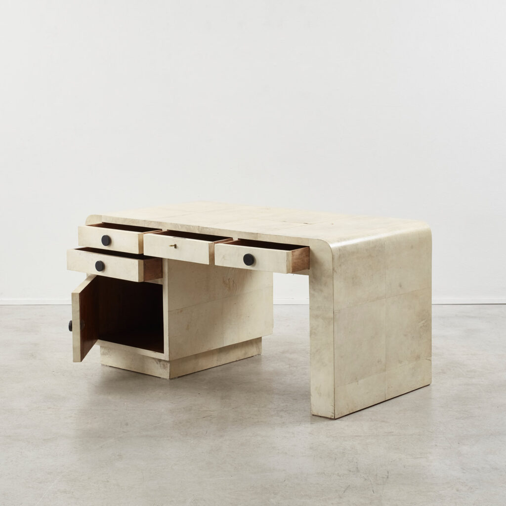 Art Deco parchment desk