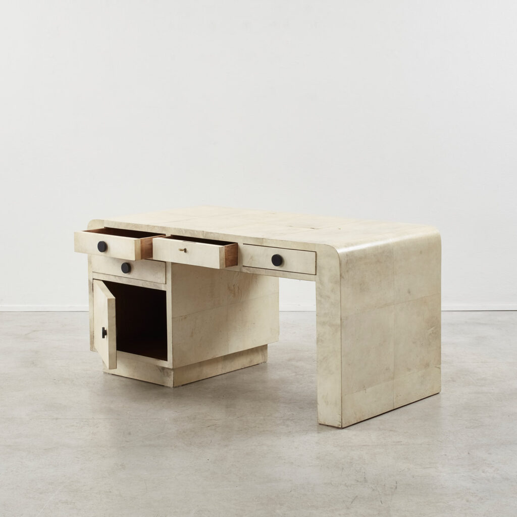 Art Deco parchment desk
