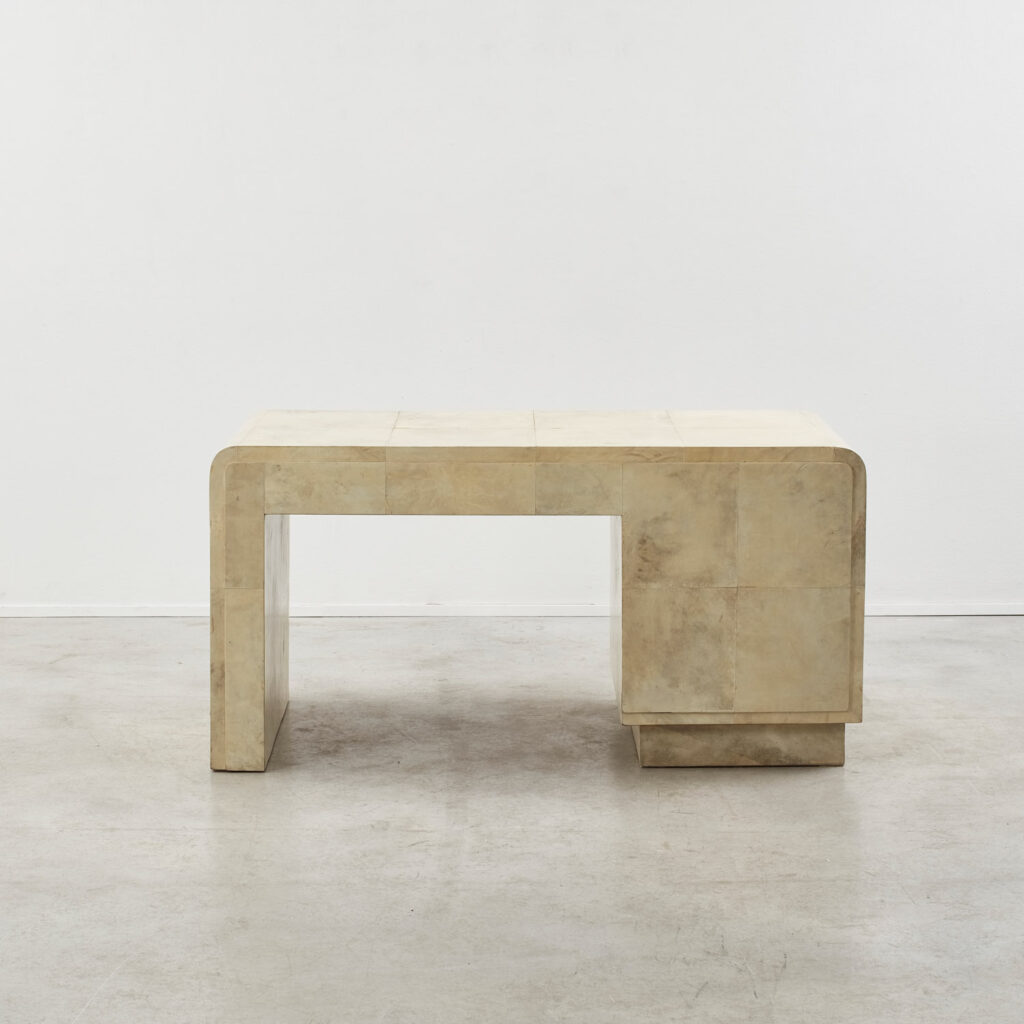 Art Deco parchment desk