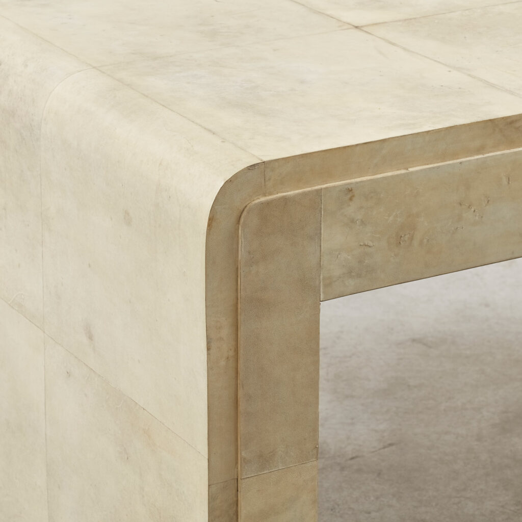 Art Deco parchment desk