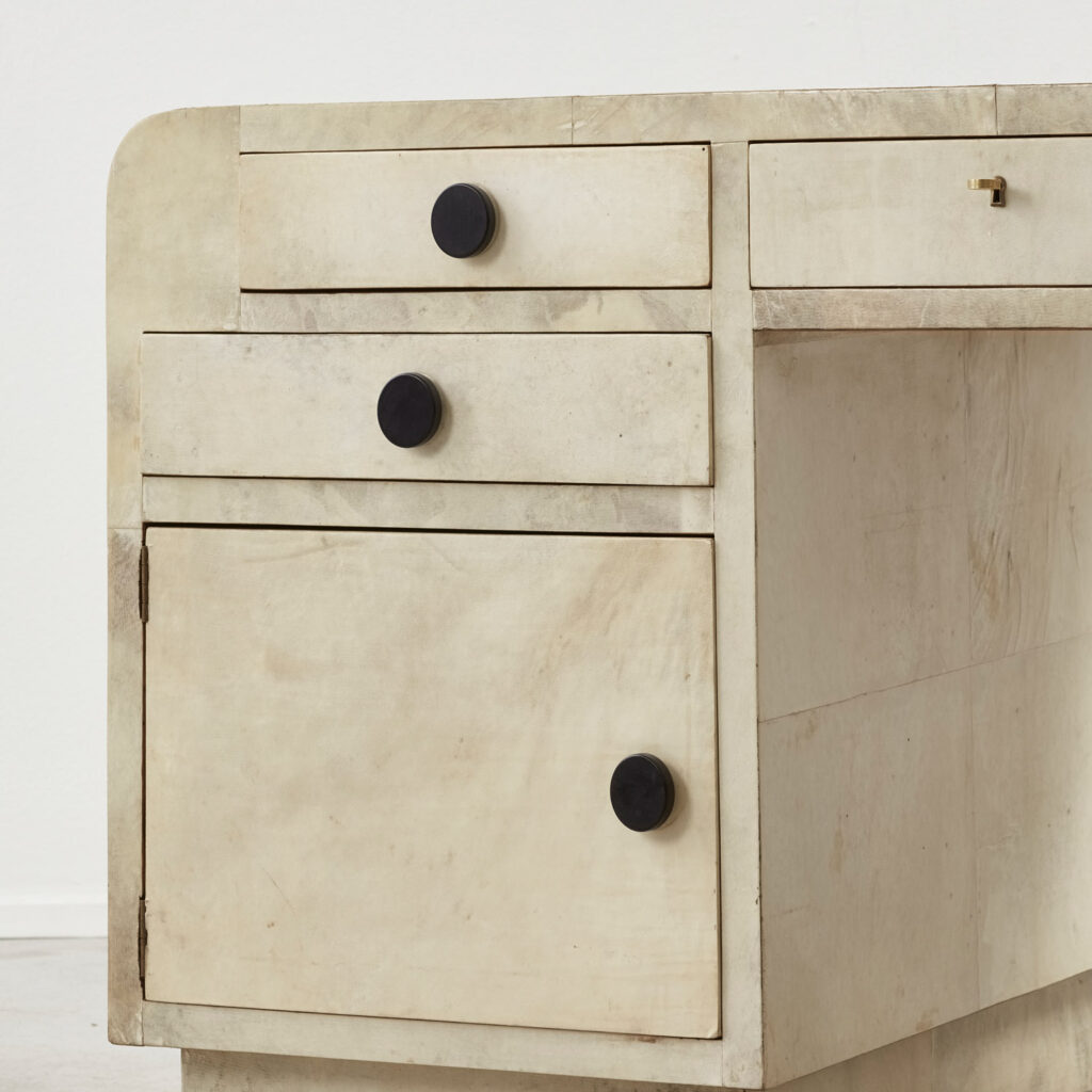 Art Deco parchment desk
