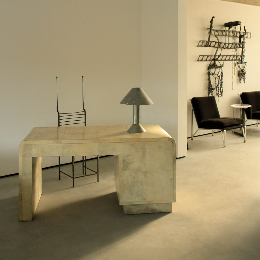 Art Deco parchment desk