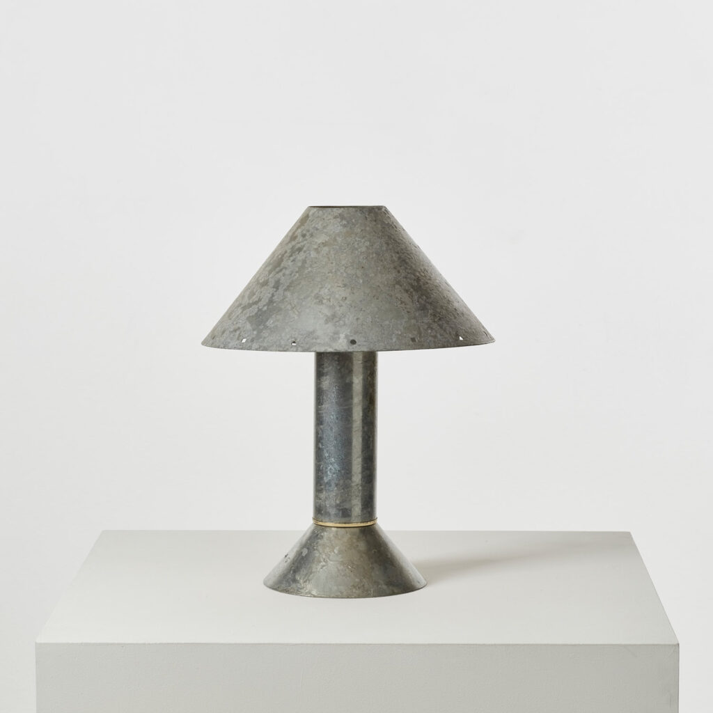 Ron Rezek Zinc desk lamp