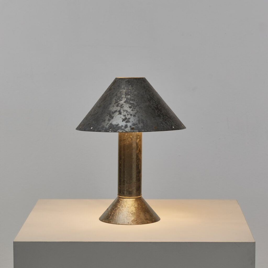 Ron Rezek Zinc desk lamp