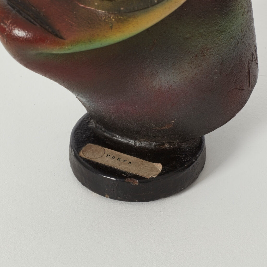 Salvino Marsura Poeta sculpture