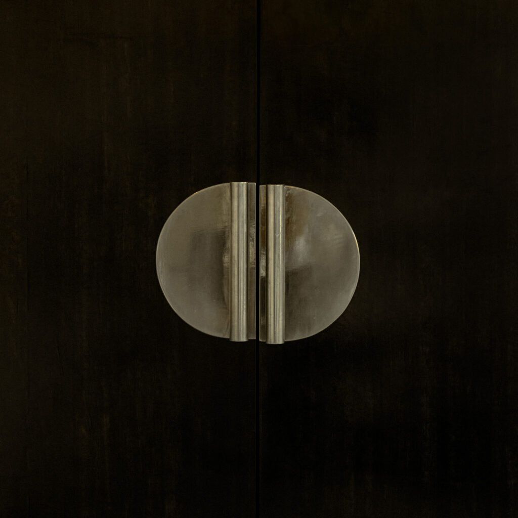 Art Deco sycamore wardrobe