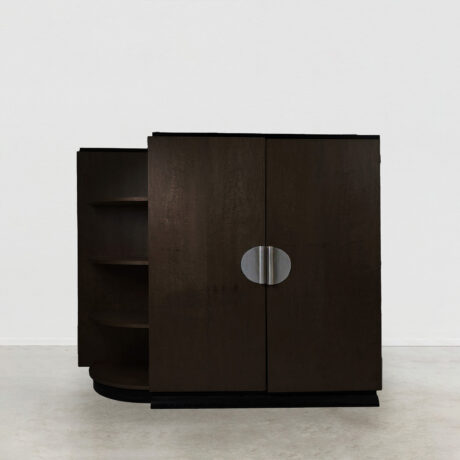 Art Deco sycamore wardrobe