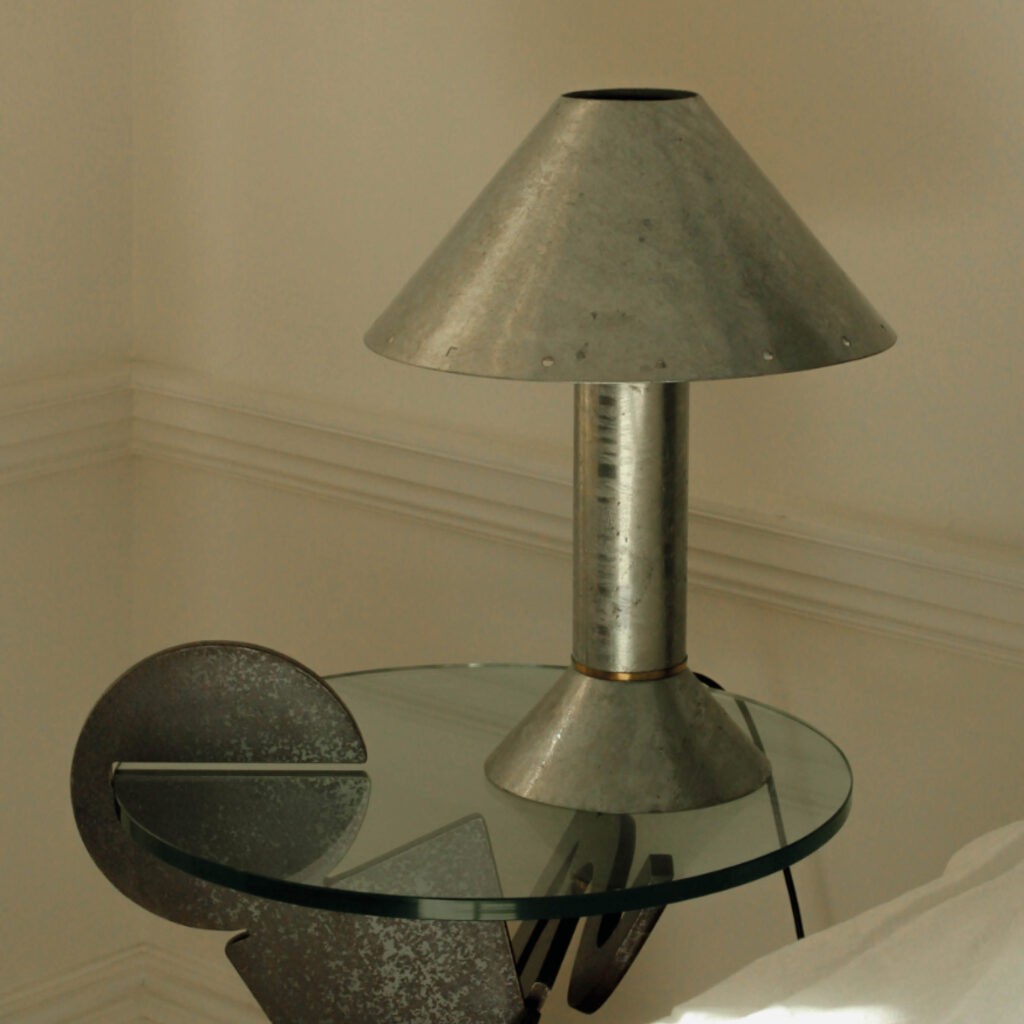 Ron Rezek Zinc desk lamp