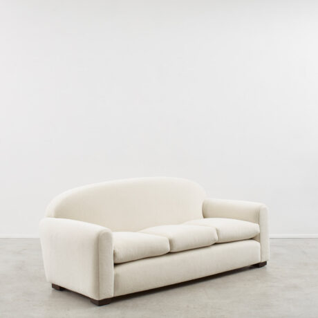 Art Deco Three-seater club sofa