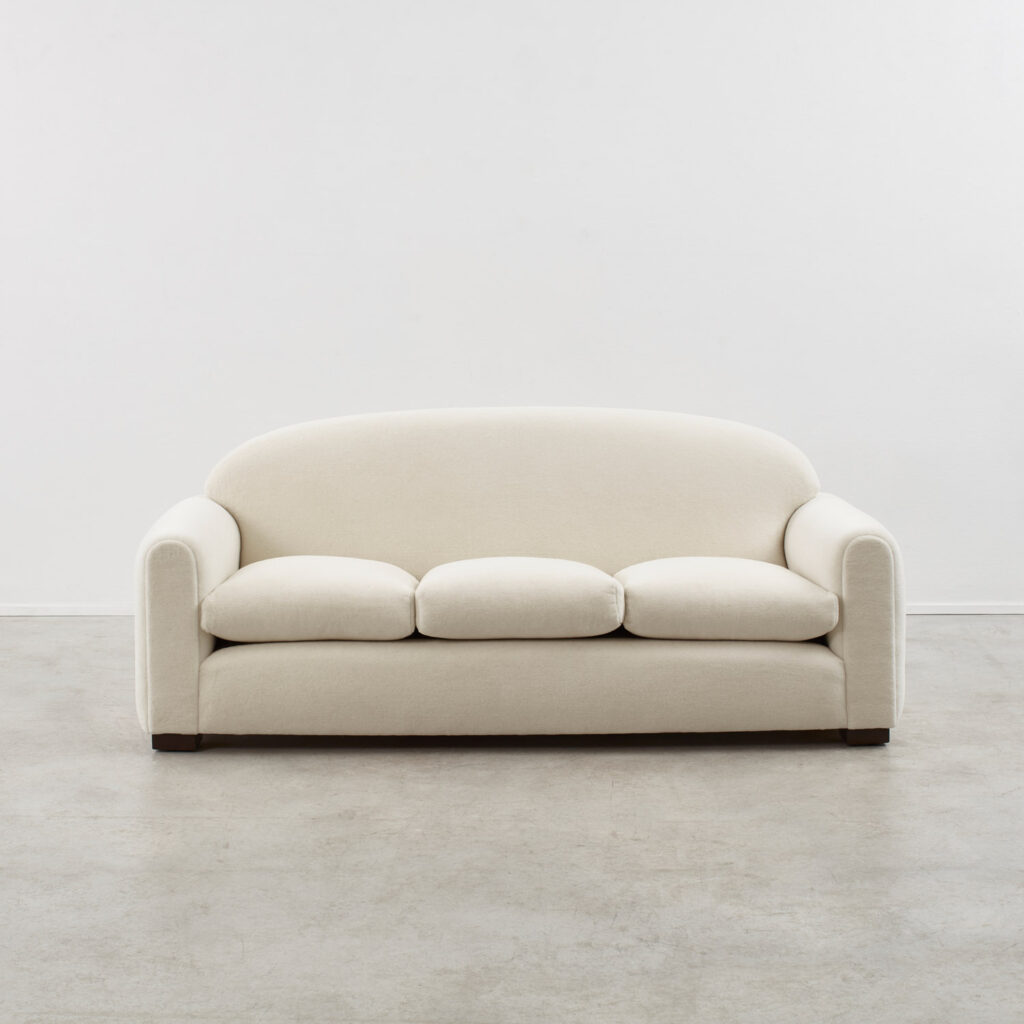 Art Deco Three-seater club sofa