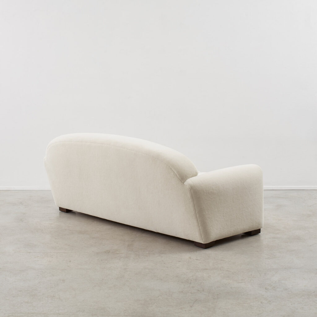 Art Deco Three-seater club sofa