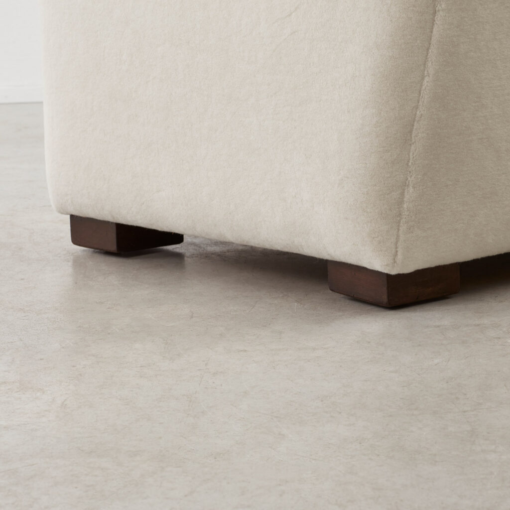 Art Deco Three-seater club sofa