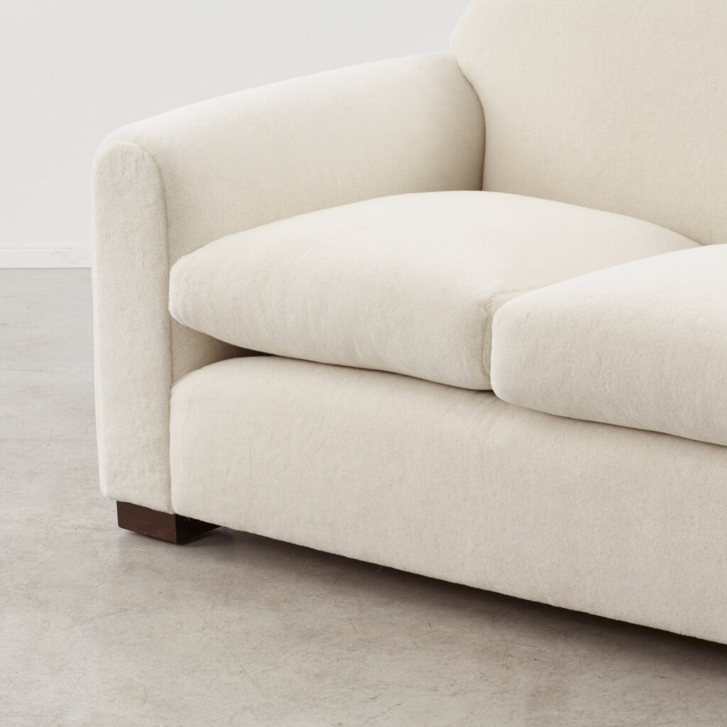 Art Deco Three-seater club sofa