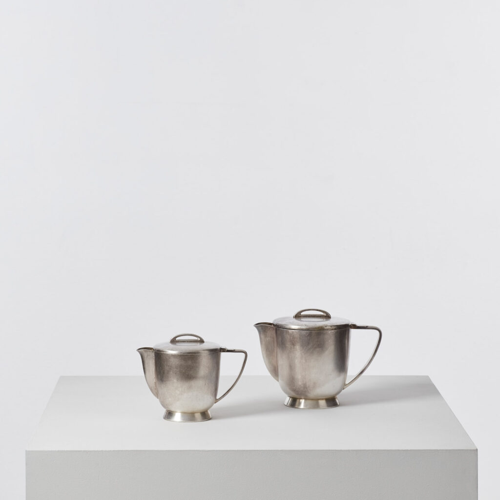 Gio Ponti silver-plated coffee pot