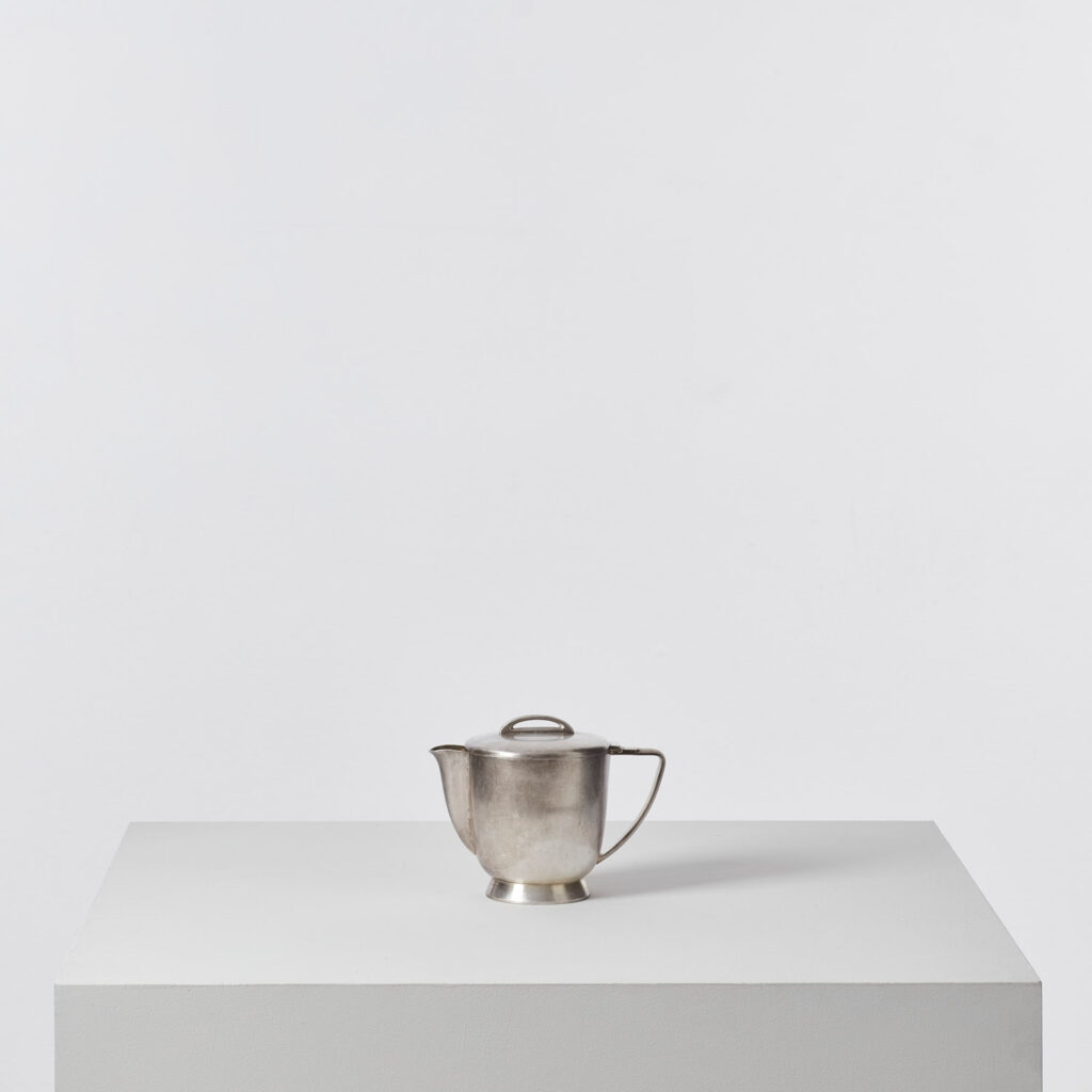 Gio Ponti silver-plated coffee pot
