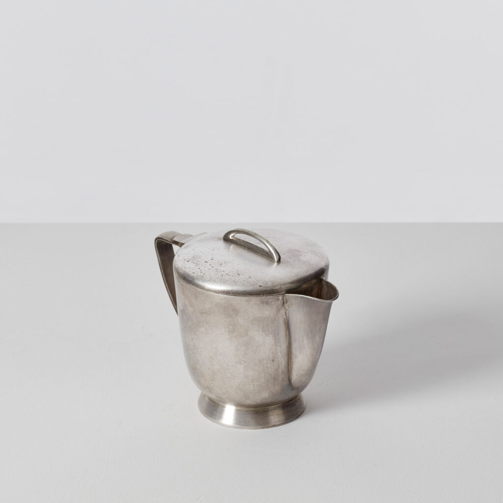 Gio Ponti silver-plated coffee pot