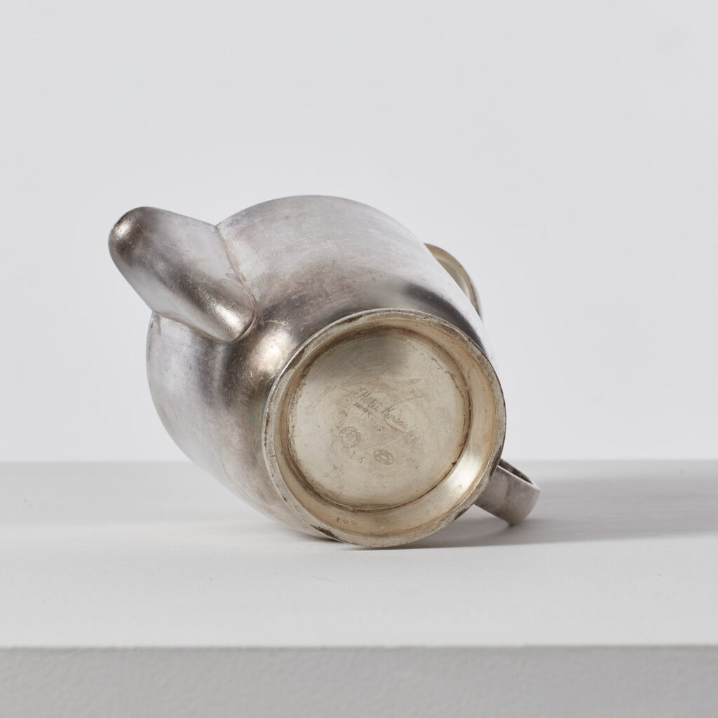 Gio Ponti silver-plated teapot