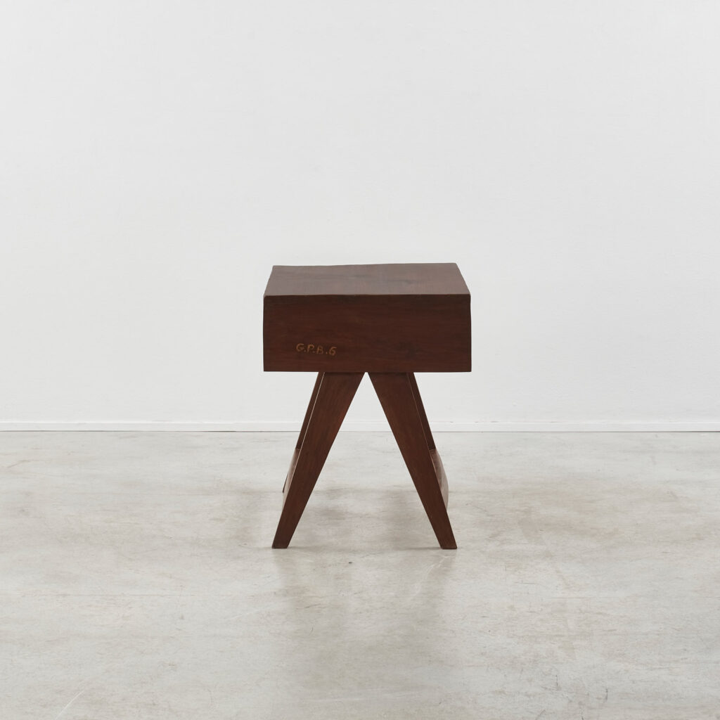 Pierre Jeanneret teak student desk