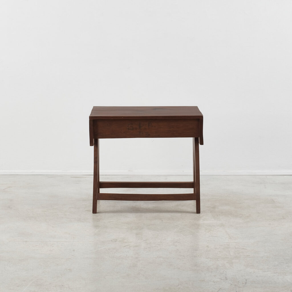 Pierre Jeanneret teak student desk