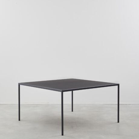 Jonas Bohlin Dining table in metal and leather