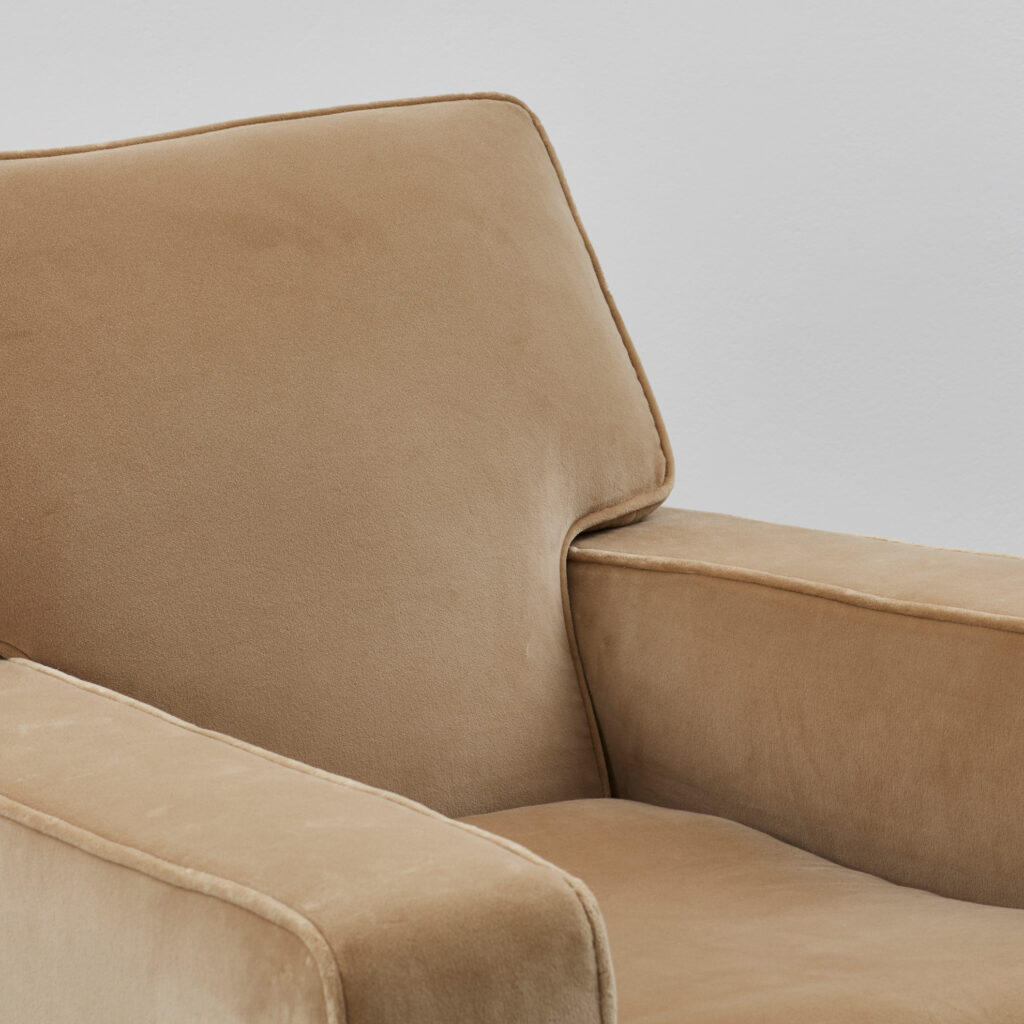 Pair of Art Deco club armchairs