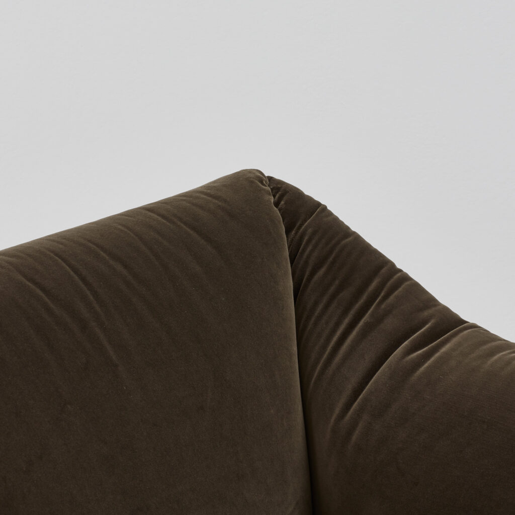 Mario Bellini pair of Tentazione armchairs