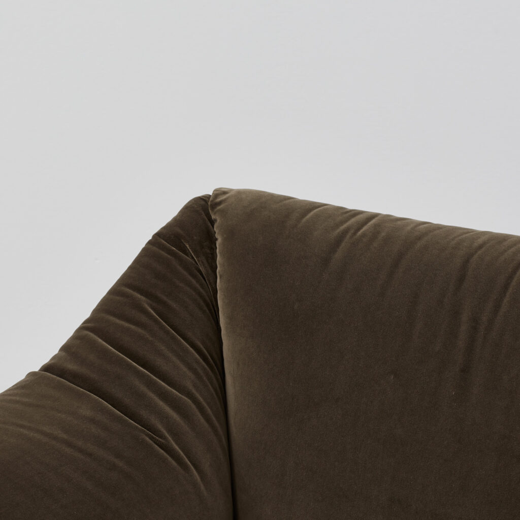 Mario Bellini pair of Tentazione armchairs