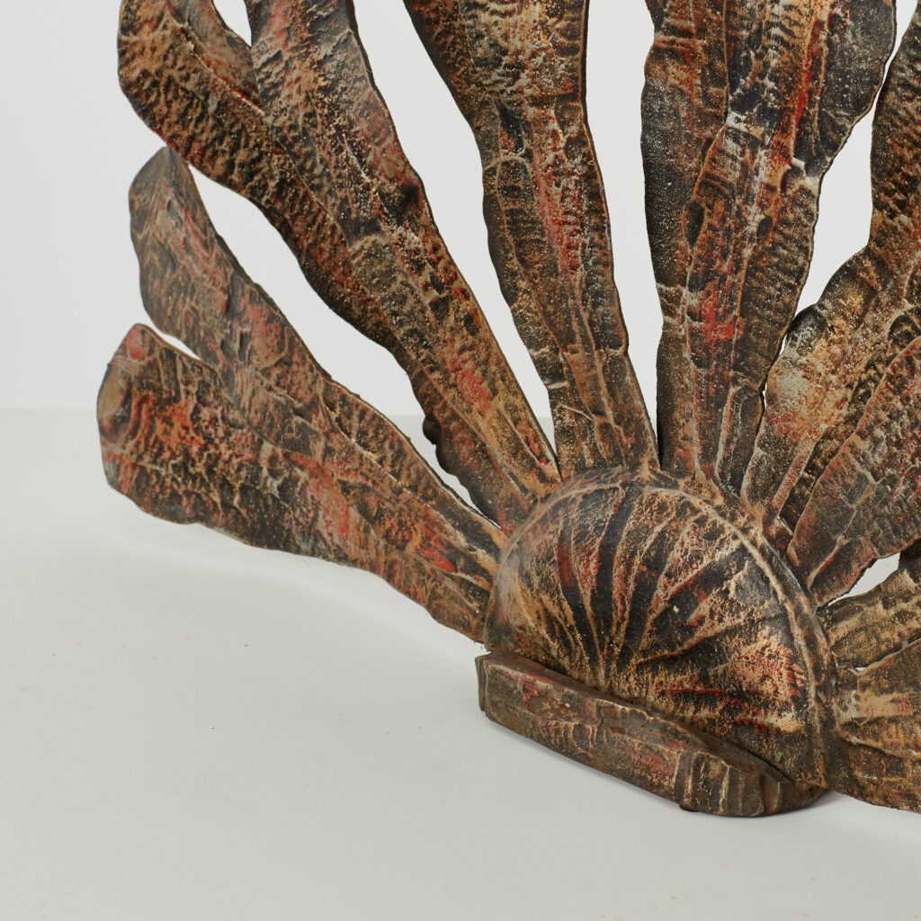 Salvino Marsura Pavone fire screen