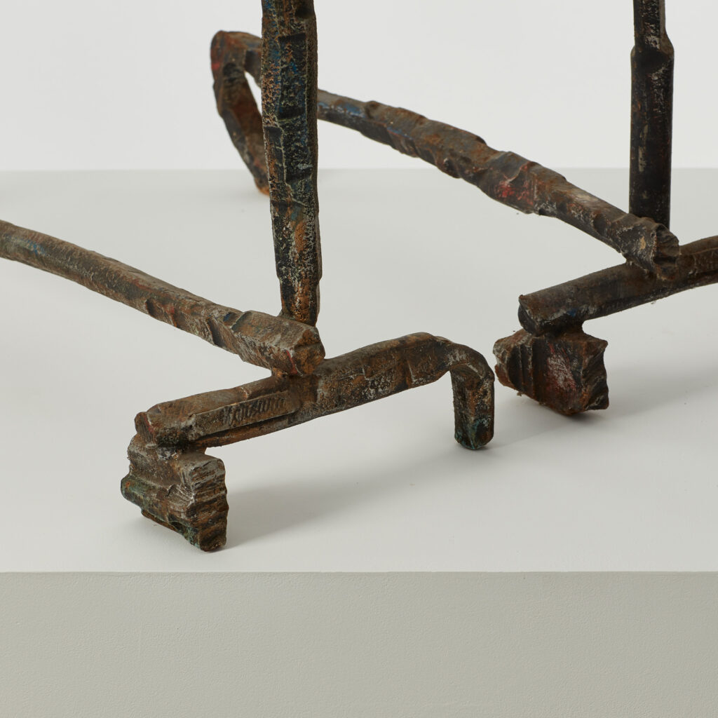 Salvino Marsura Alari Caminetto (fire andirons)