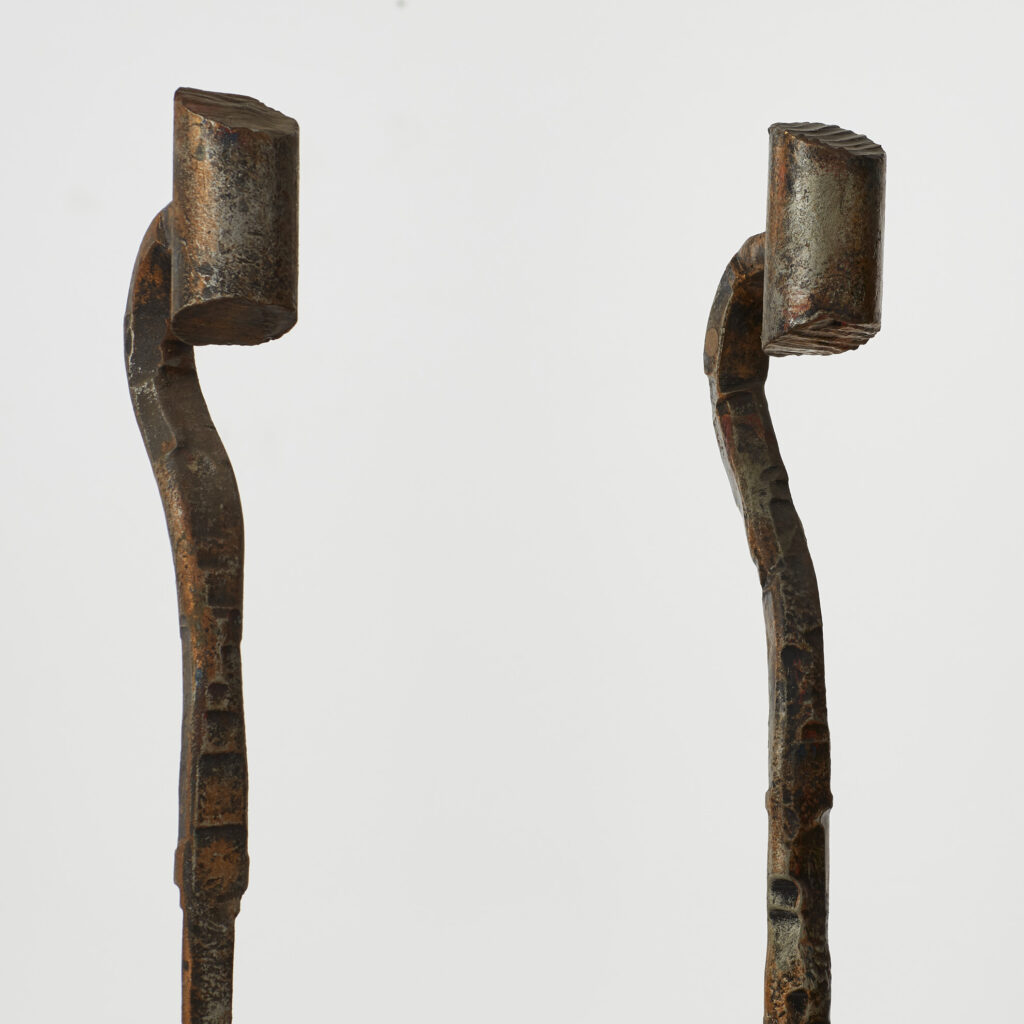 Salvino Marsura Alari Caminetto (fire andirons)