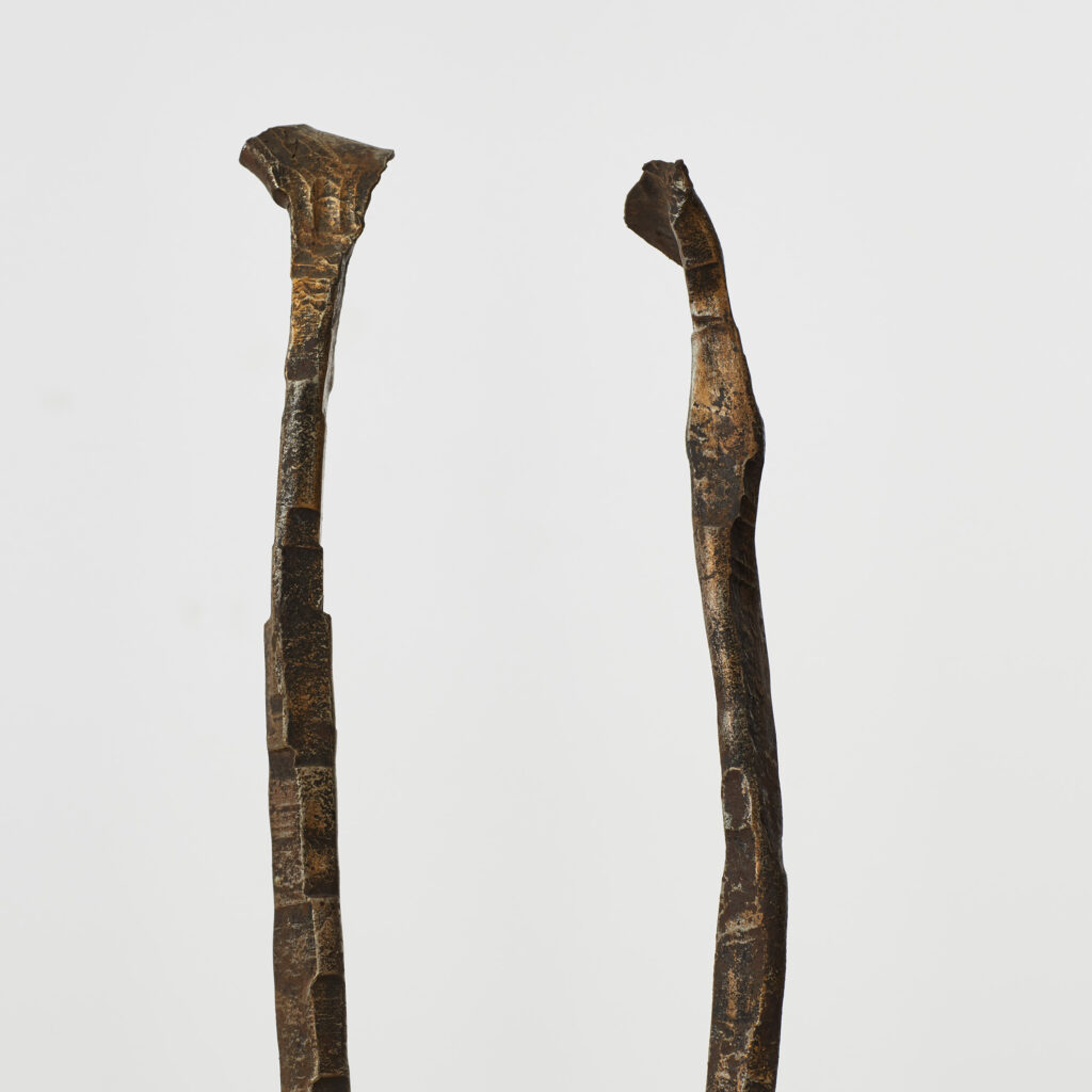 Salvino Marsura Alari Caminetto (fire andirons)