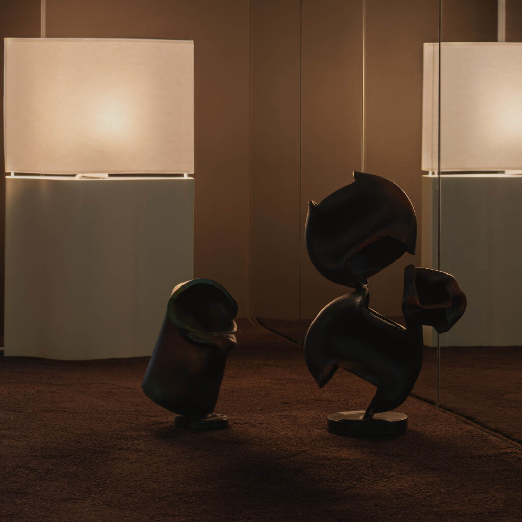 Salvino Marsura Segretaria a Pranzo sculpture