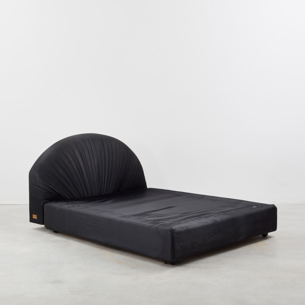 Double bed from the Grand Hotel