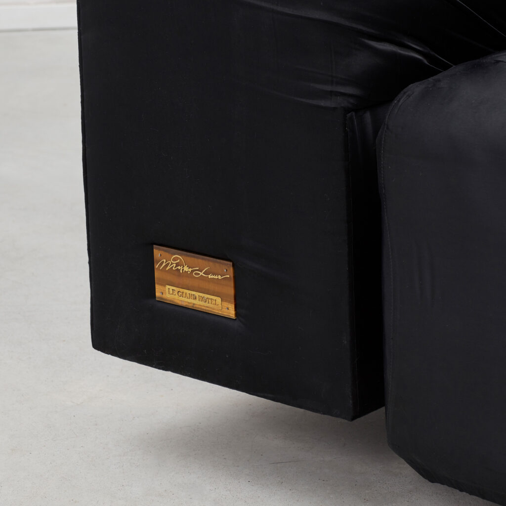 Double bed from the Grand Hotel