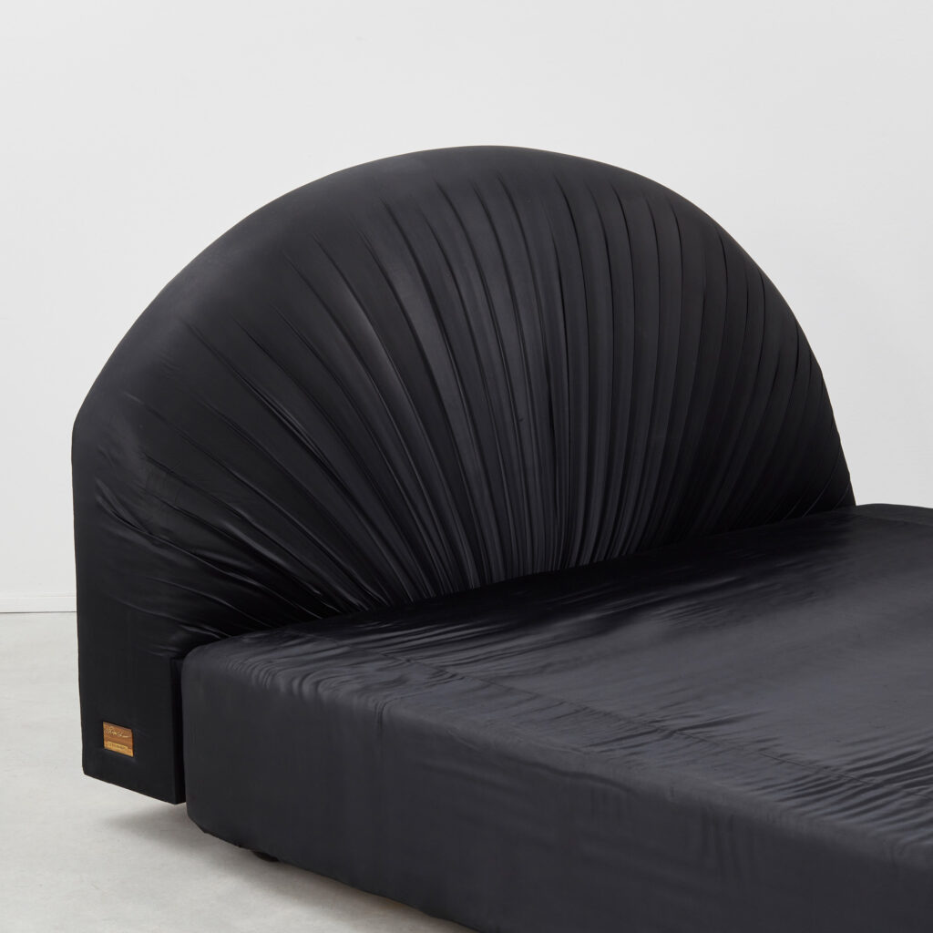 Double bed from the Grand Hotel