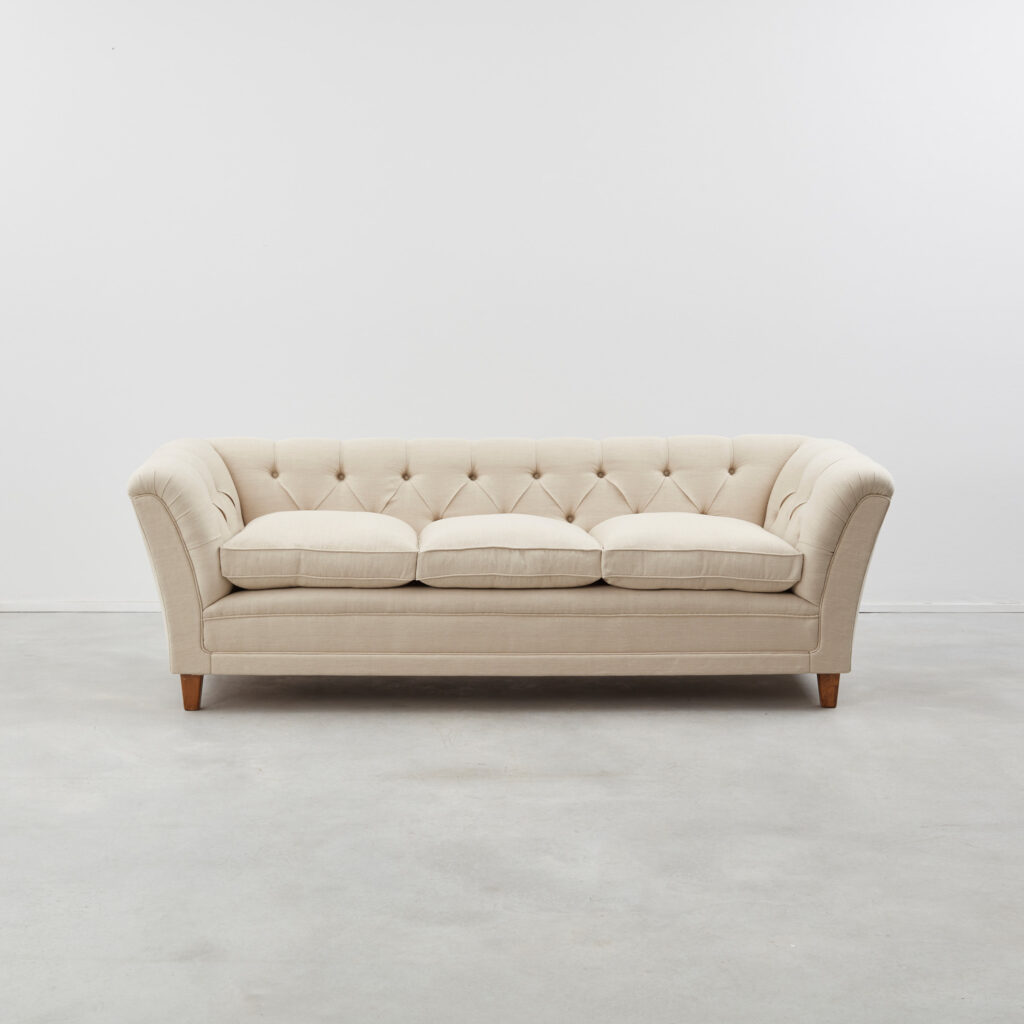 Otto Schulz Chesterfield sofa
