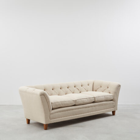 Otto Schulz Chesterfield sofa