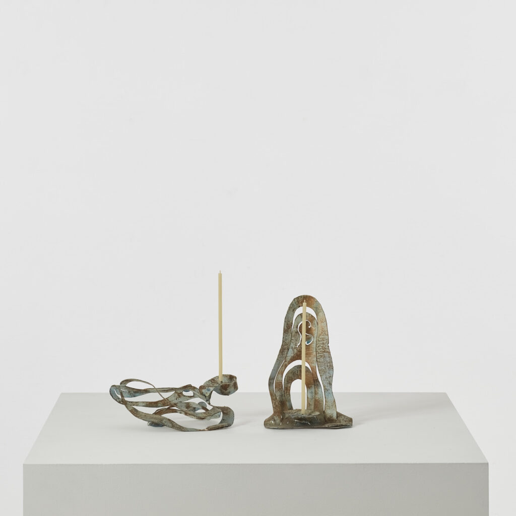 Salvino Marsura Schiuma di mare candleholders