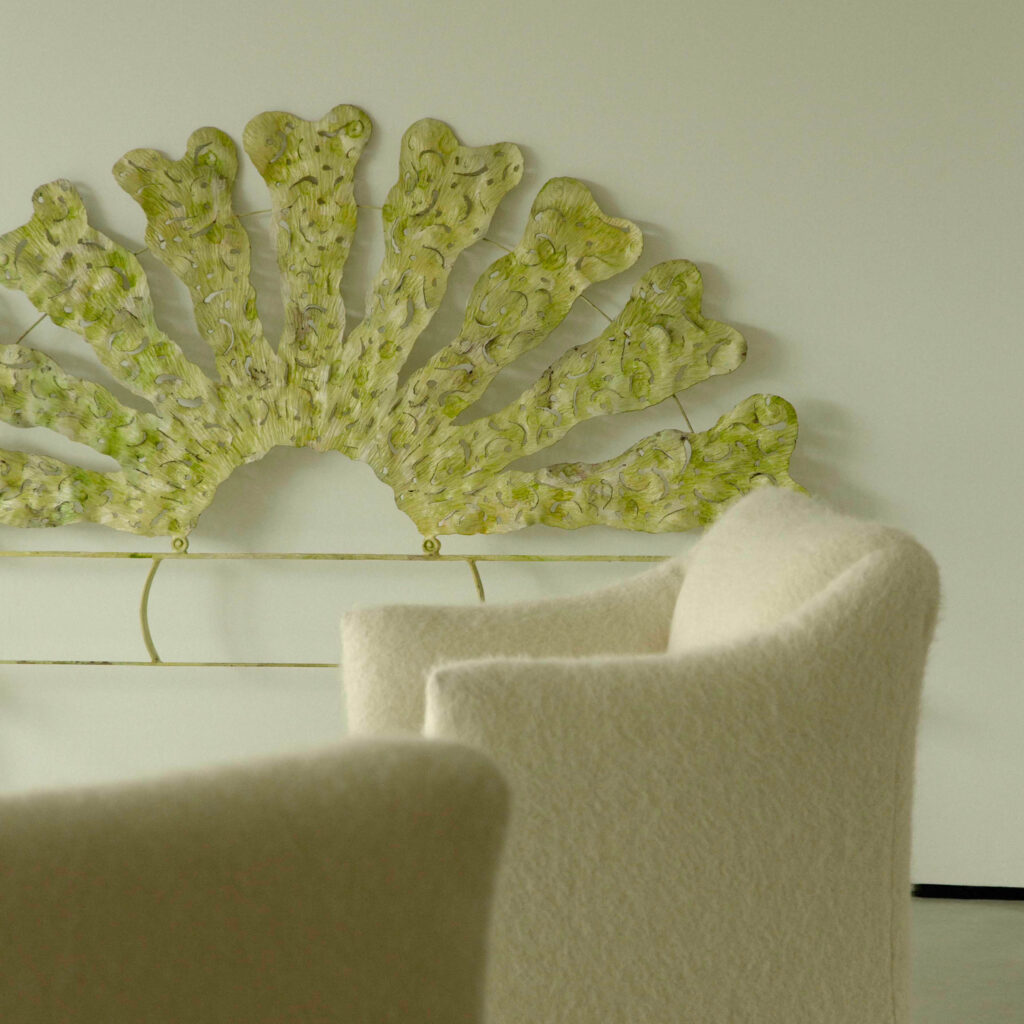 Salvino Marsura Coda Di Pavone bed headboard